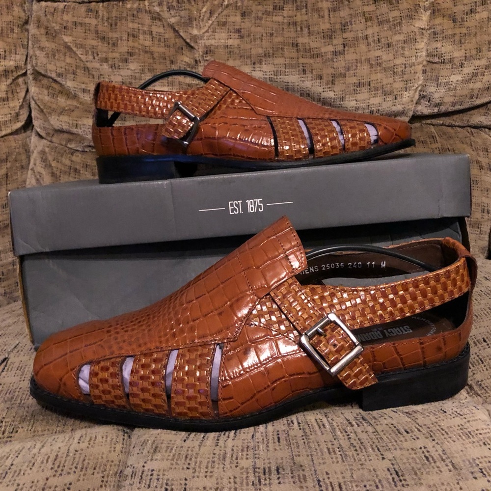 Stacy Adams Sachi Brown Sandals (11)